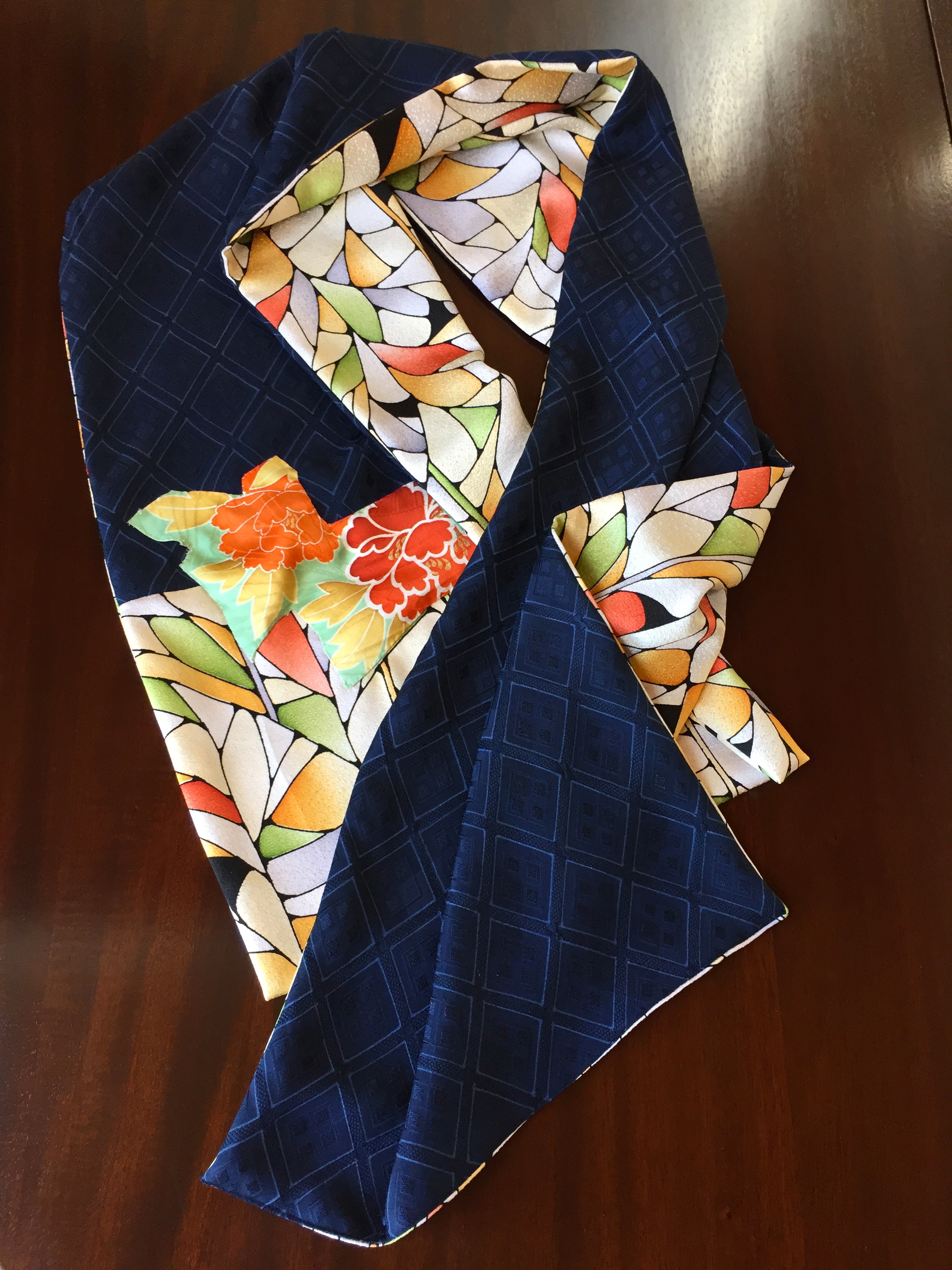 vintage kimono silk scarf – Miss Julie ...